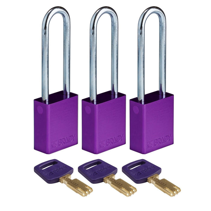 PACK OF 3 EACH / 1.5 IN / Purple