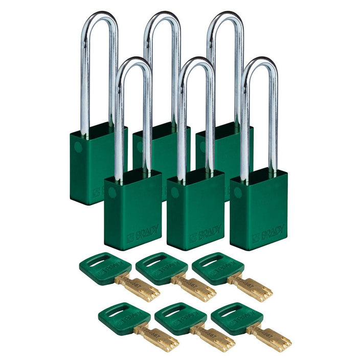 PACK OF 6 EACH / 1.5 IN / Green
