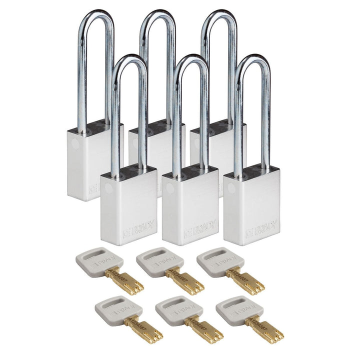 PACK OF 6 EACH / 1.5 IN / White