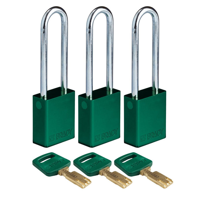 PACK OF 3 EACH / 1.5 IN / Green
