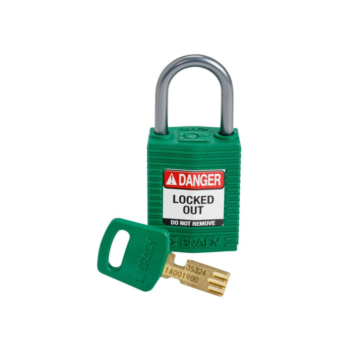 Nylon Padlocks - Mann Supply BradyIndustrial Products