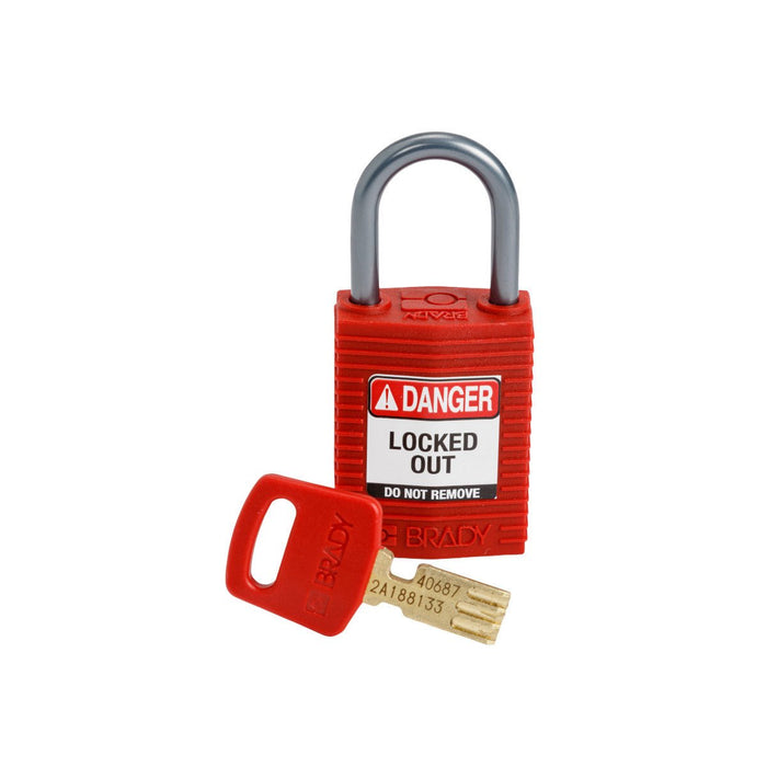 Nylon Padlocks - Mann Supply BradyIndustrial Products