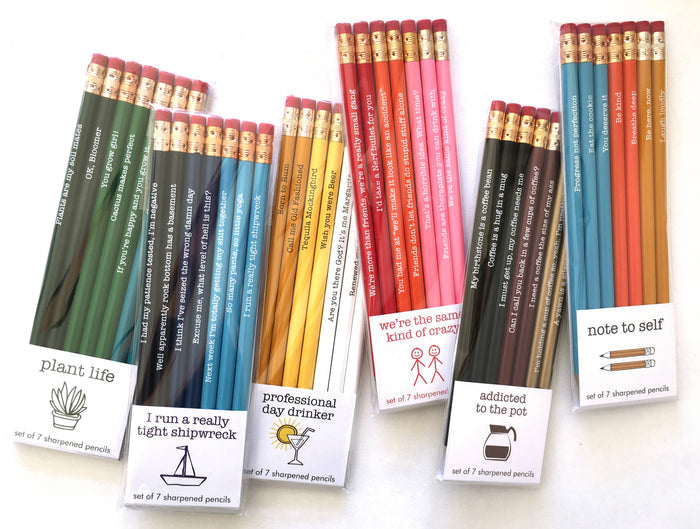 Same kind of crazy pencil set