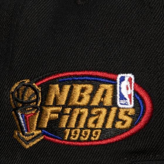San Antonio Spurs Black Top Spot Snapback HWC