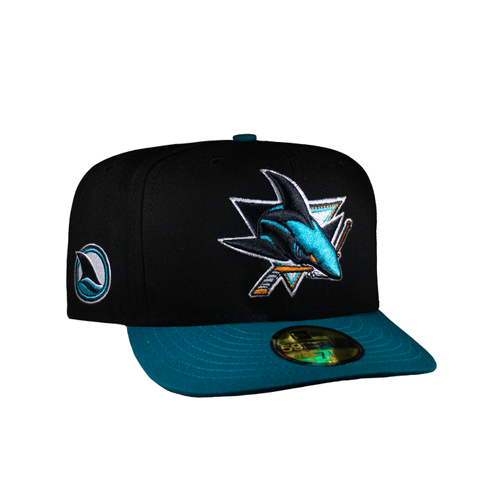 San Jose Sharks Black & Teal Grey uv