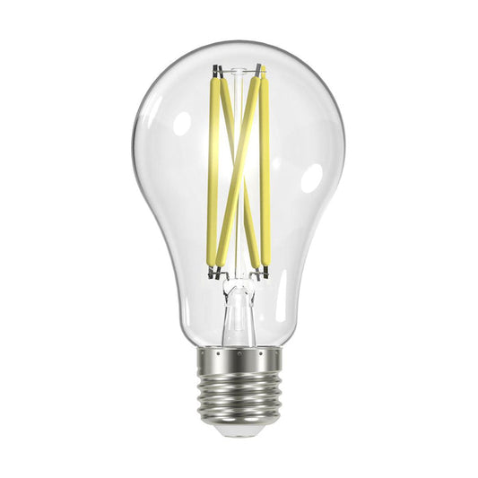 led A19 Bulb Satco S12431 12.5A19/CL/LED/E26/940/120V 12.5 Watt LED A19 Light Bulb 4000K Satco