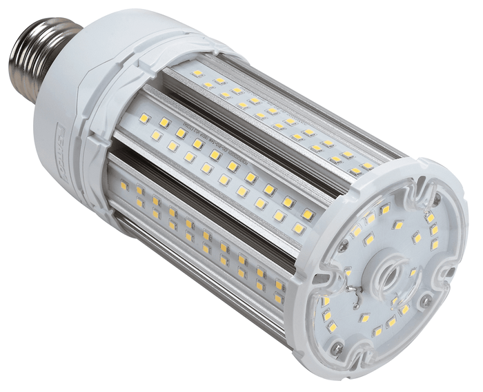 LED Corn Bulb Satco S49394 54W LED HID Ballast Bypass Replacement 5K Mogul Ext Base Satco
