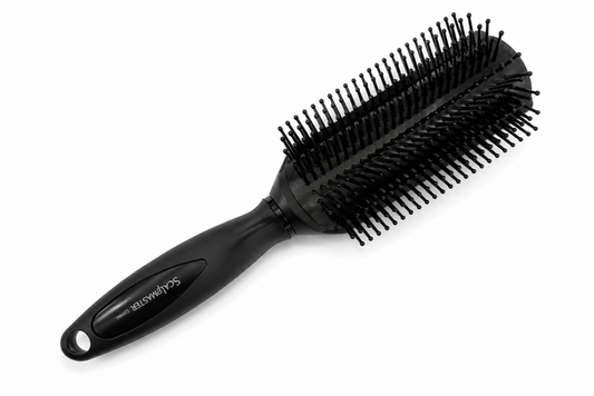 Scalpmaster Rubber Base Styling Brush – 9 Row
