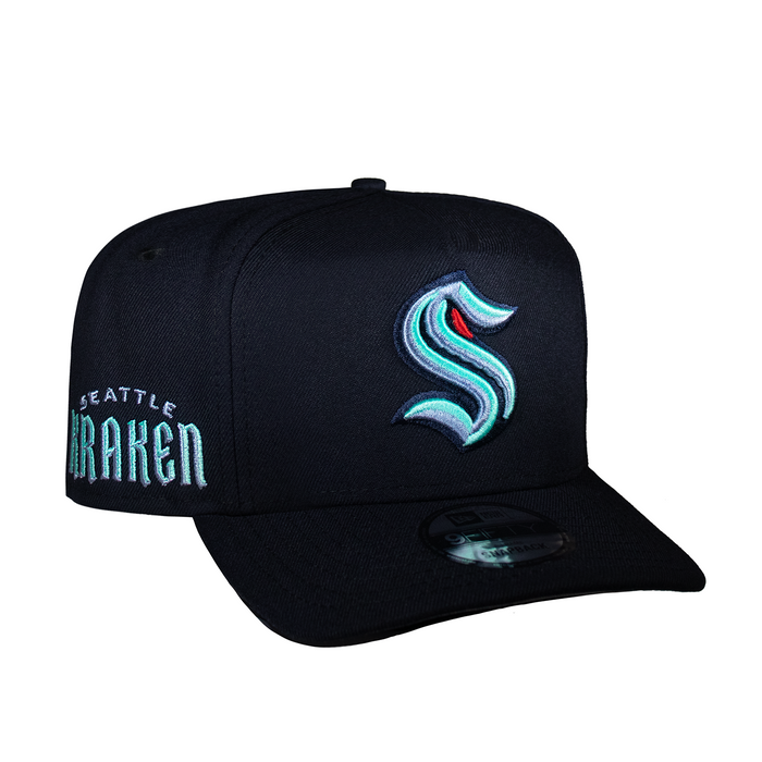 Seattle Kraken All Navy 950 AFrame Snap Back