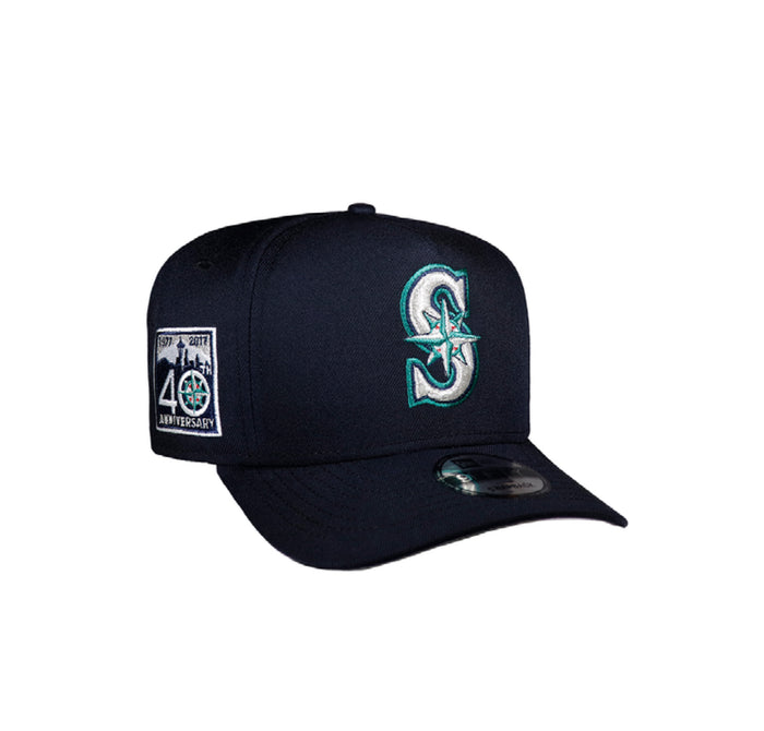 Seattle Mariners All Navy 950 AFRAME Snap Back