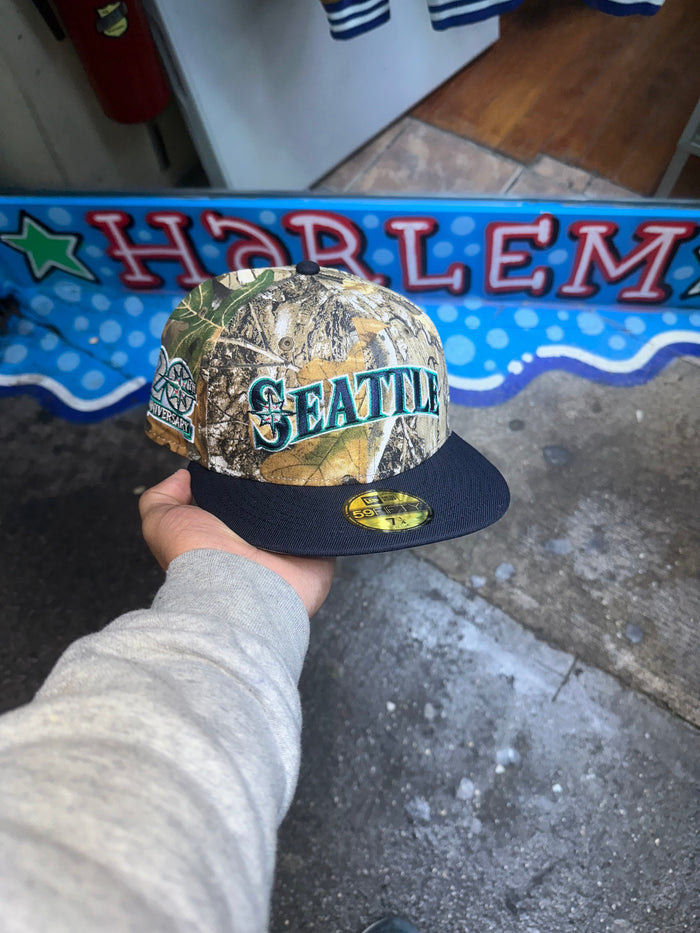 Seattle Mariners Real Tree & Navy Blue 20Th Anniversary