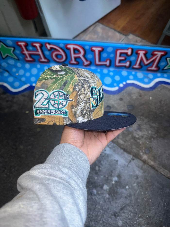 Seattle Mariners Real Tree & Navy Blue 20Th Anniversary