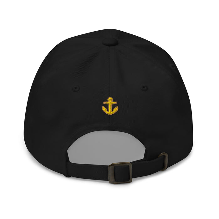 Second Officer uniform hat with embroidery - IamSEAWOLF shop