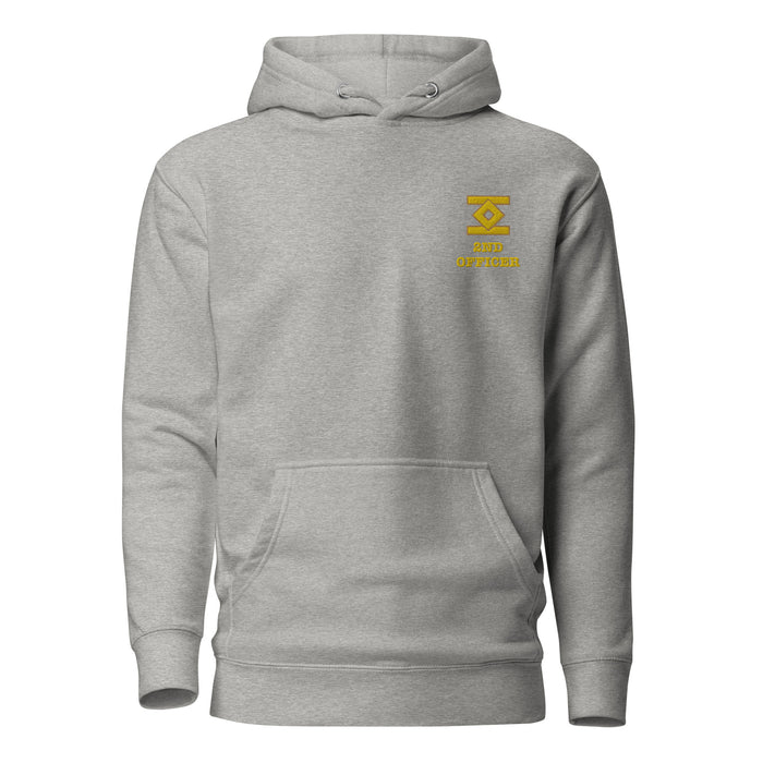 Second Officer uniform hoodie with embroidery - IamSEAWOLF shop