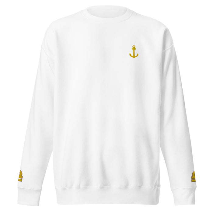 Second Officer uniform sweatshirt with embroidery. - IamSEAWOLF shop