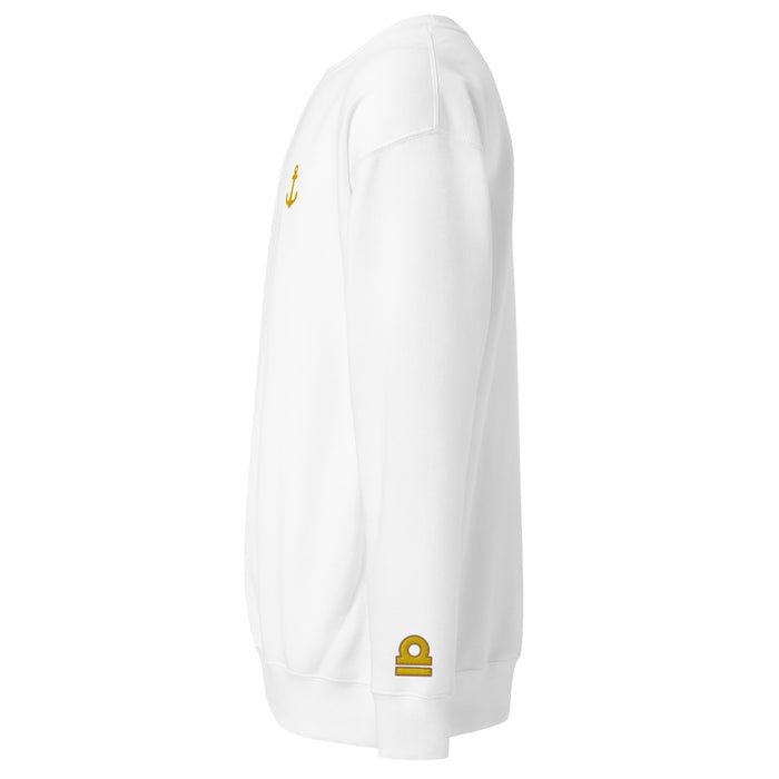 Second Officer uniform sweatshirt with embroidery. - IamSEAWOLF shop