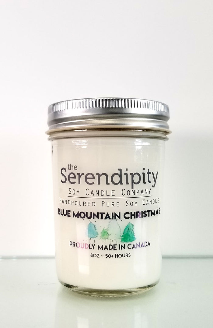 Serendipity Soy Wax Candle - Blue Mountain Christmas