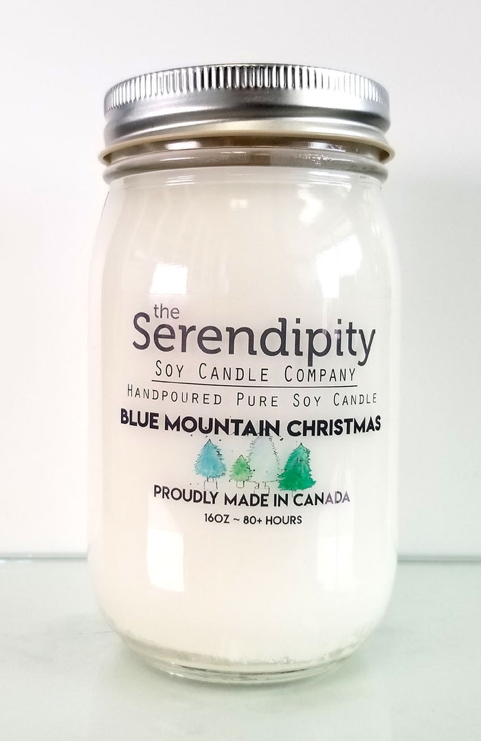 Serendipity Soy Wax Candle - Blue Mountain Christmas
