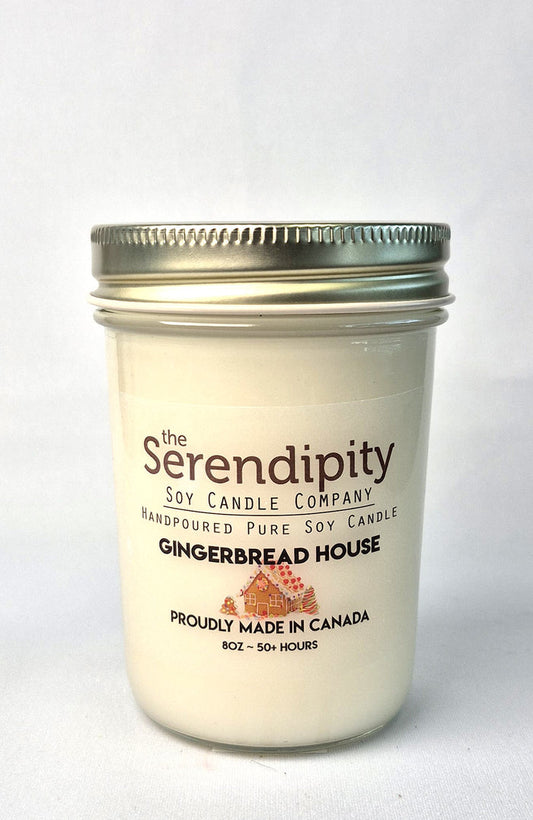 Serendipity Soy Wax Candle - Gingerbread House