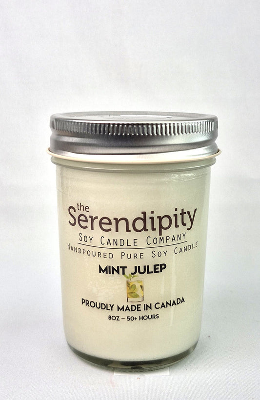 Serendipity Soy Wax Candle - Mint Julep