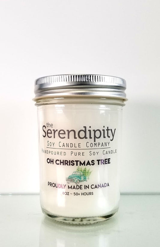 Serendipity Soy Wax Candle - Oh Christmas Tree