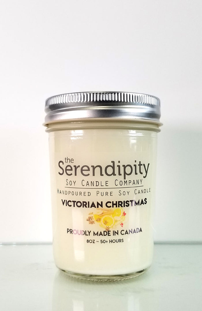 Serendipity Soy Wax Candle - Victorian Christmas