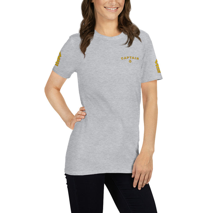 Short-Sleeve Unisex T-Shirt Captain - IamSEAWOLF shop