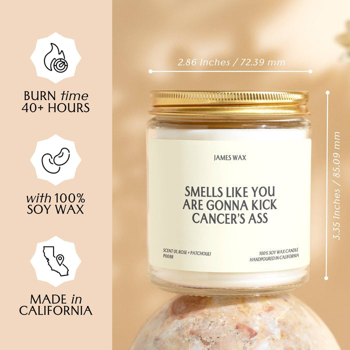 Smells like you are gonna kick cancers ass