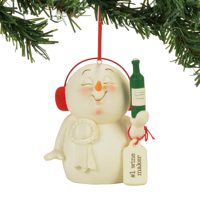 Snowpinions #1 Wine Maker Ornament
