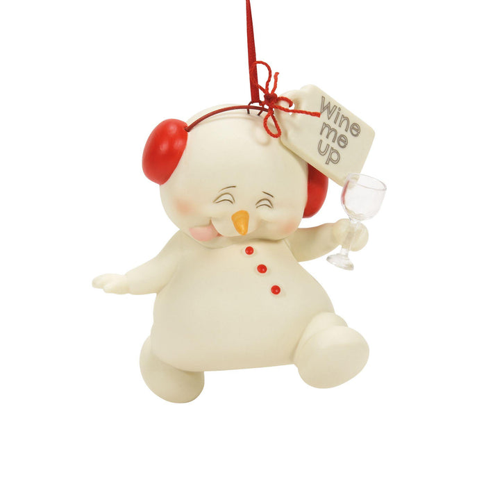 Snowpinions Wine Me Up Ornament
