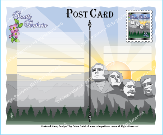 South Dakota Postcard