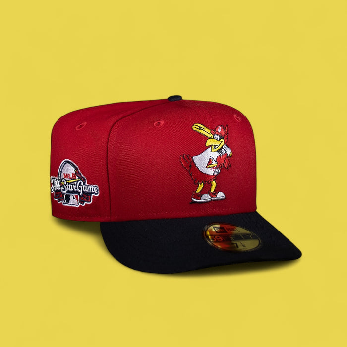 St. Louis Cardinals All Red and Navy Mascot 2009 All Star Game
