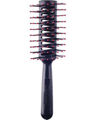Static Free Tunnel Black Brush