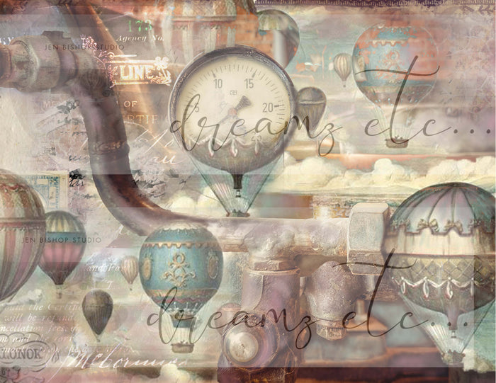 Steampunk Glamour Journal Kit (Bundle) - Digital
