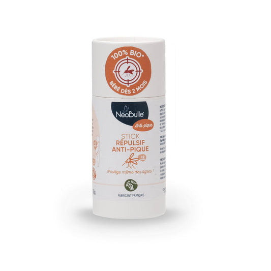 Stick répulsif anti-pique anti-moustique bébé dès 2 mois