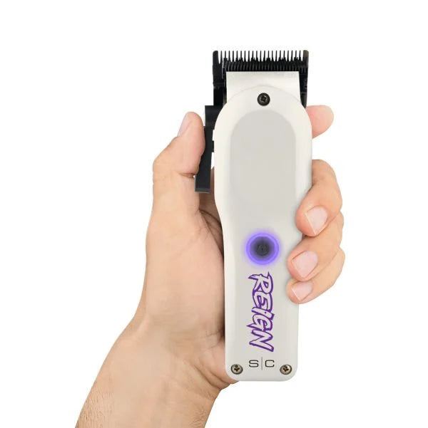 Stylecraft Reign Professional Hair Clipper with EON Digital Brushless Motor - White