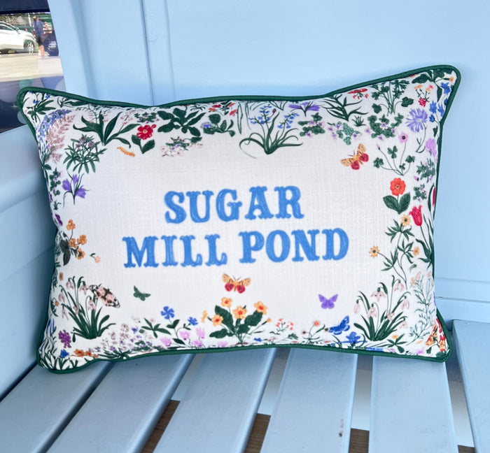 Sugar Mill Pond Mille Flower Pillow