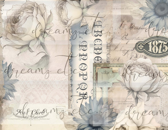 Sunflower Vignettes - Digital Journal Kit