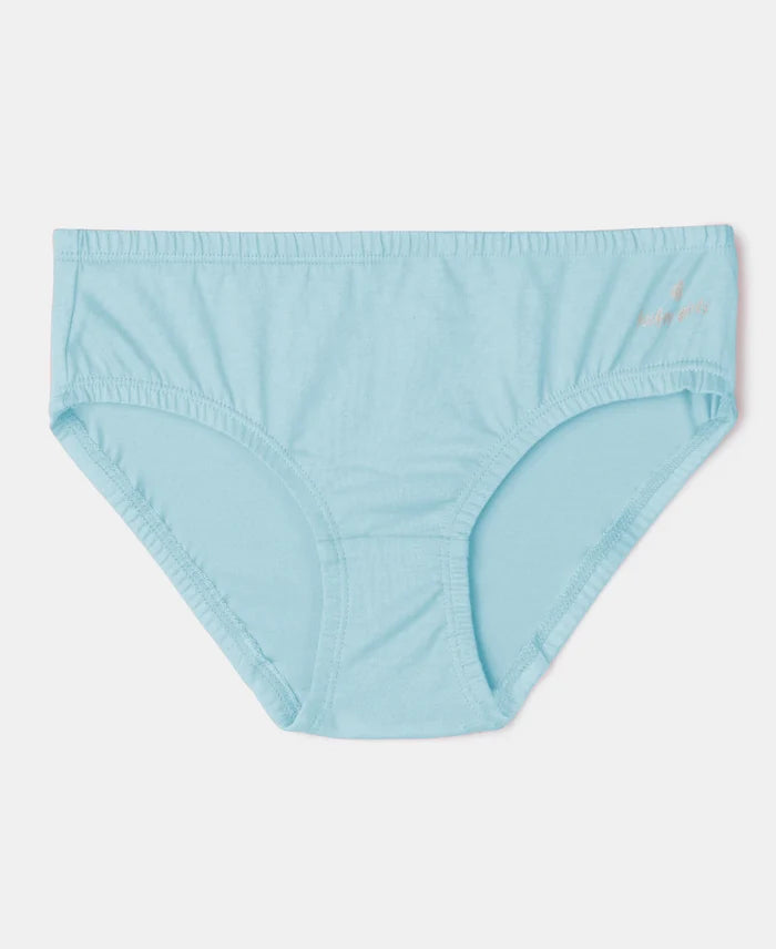 Super Combed Cotton Panty with Ultrasoft Waistband - Angel Blue, Fairy Tale & Salmon Rose (Pack of 3)