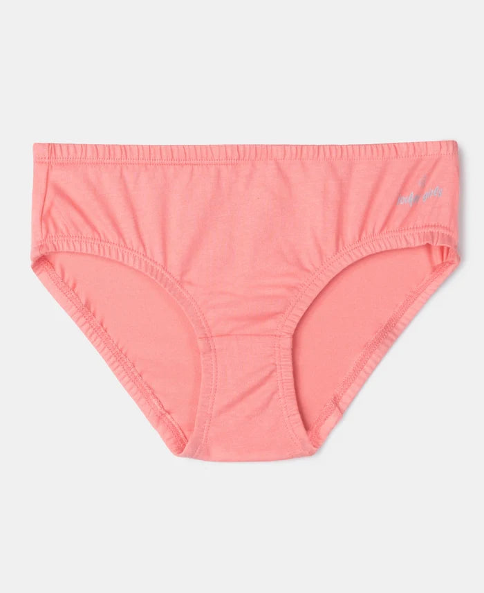 Super Combed Cotton Panty with Ultrasoft Waistband - Angel Blue, Fairy Tale & Salmon Rose (Pack of 3)
