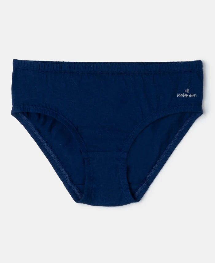 Super Combed Cotton Panty with Ultrasoft Waistband - Fairy Tale, Blue Depths & Beetroot Bink (Pack of 3)