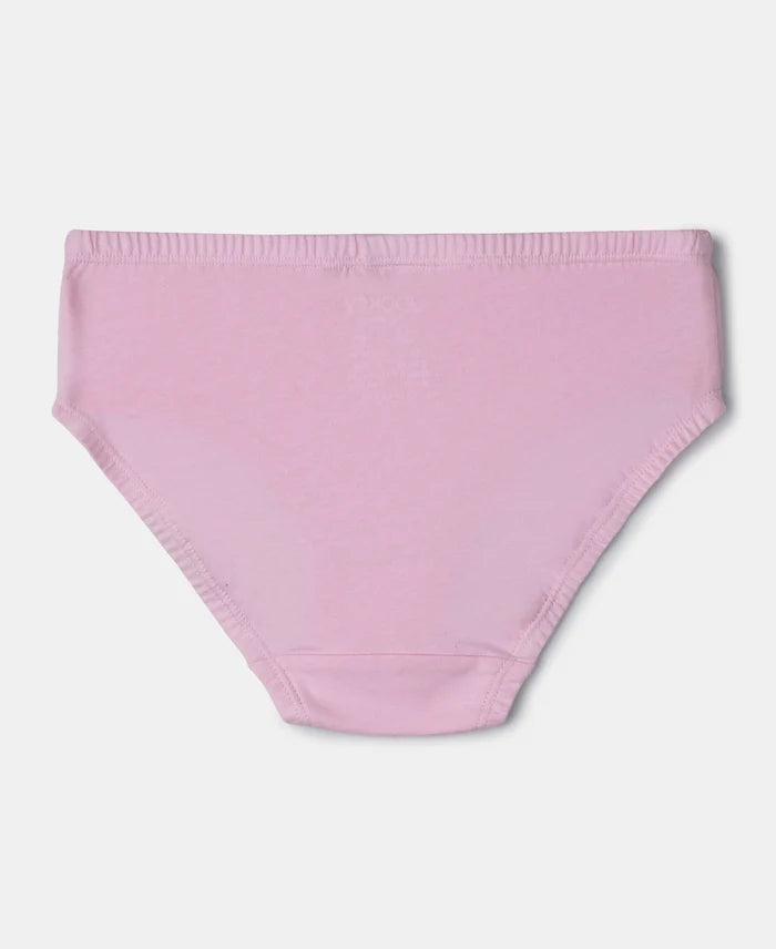Super Combed Cotton Panty with Ultrasoft Waistband - Fairy Tale, Blue Depths & Beetroot Bink (Pack of 3)
