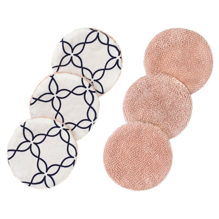 SuperBee Reusable Makeup Remover Pads - Organic Cotton - 3 Pack