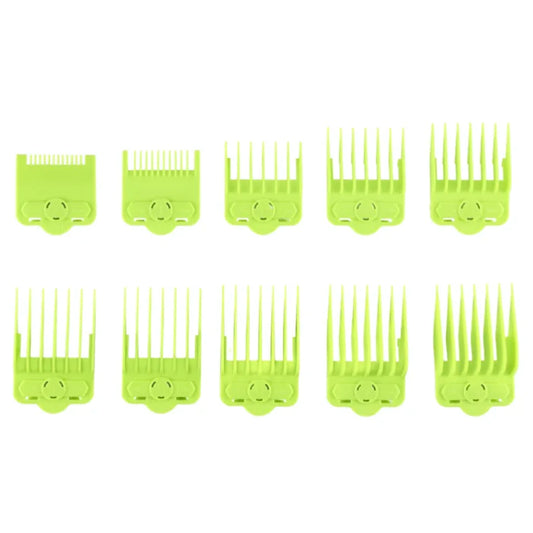 Supreme Trimmer 10pc Magnetic Clipper Guard Set - Green