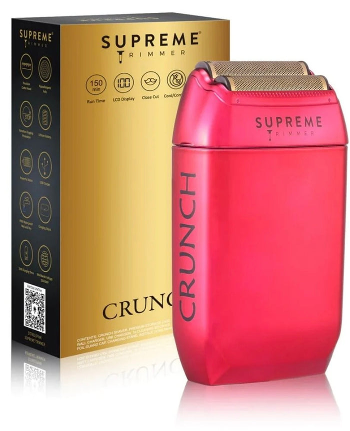 Supreme Trimmer Crunch Foil Shaver - Pink