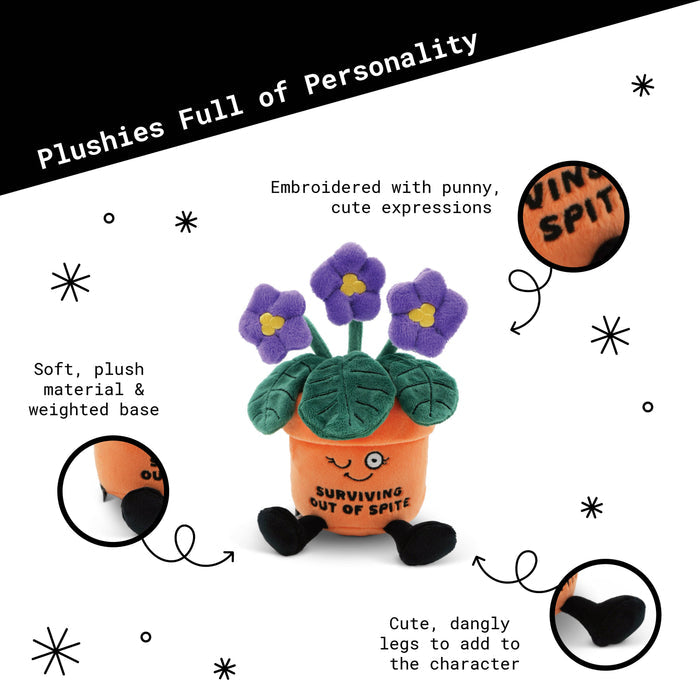 Surviving out of Spite Plush Flowers