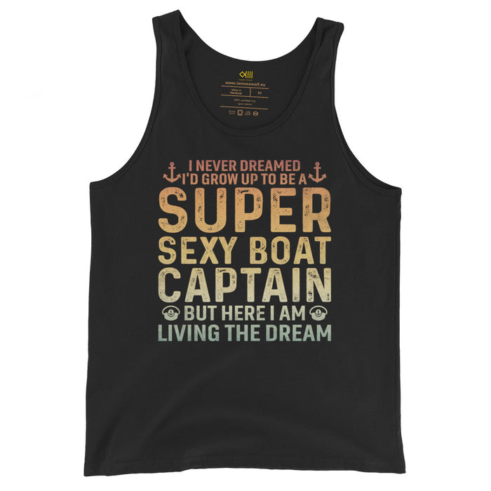Tank Top Super sexy boat Captain - IamSEAWOLF shop