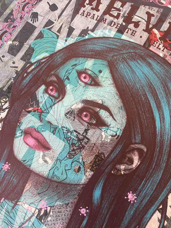 Tara McPherson: Melvins - There Will Be Blood Test Print (RAER)