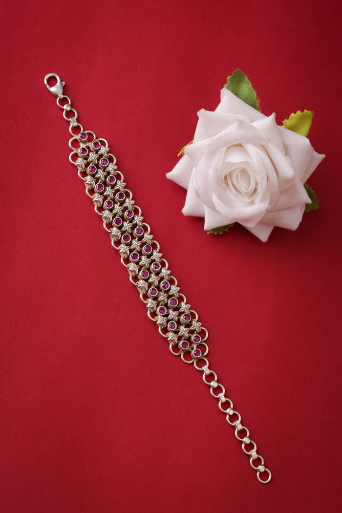 Tattva Raani Jadau Timeless Two Layer Bracelet