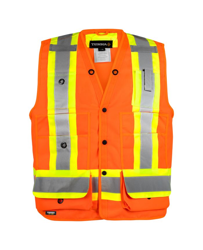 Safety Vests - Mann Supply TerraClothing